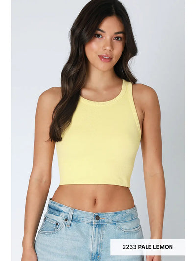 Kayti - High Neck Crop Top