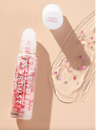 Lavender Stardust - Kissing Glitter Lip Gloss : PARTY CHERRY