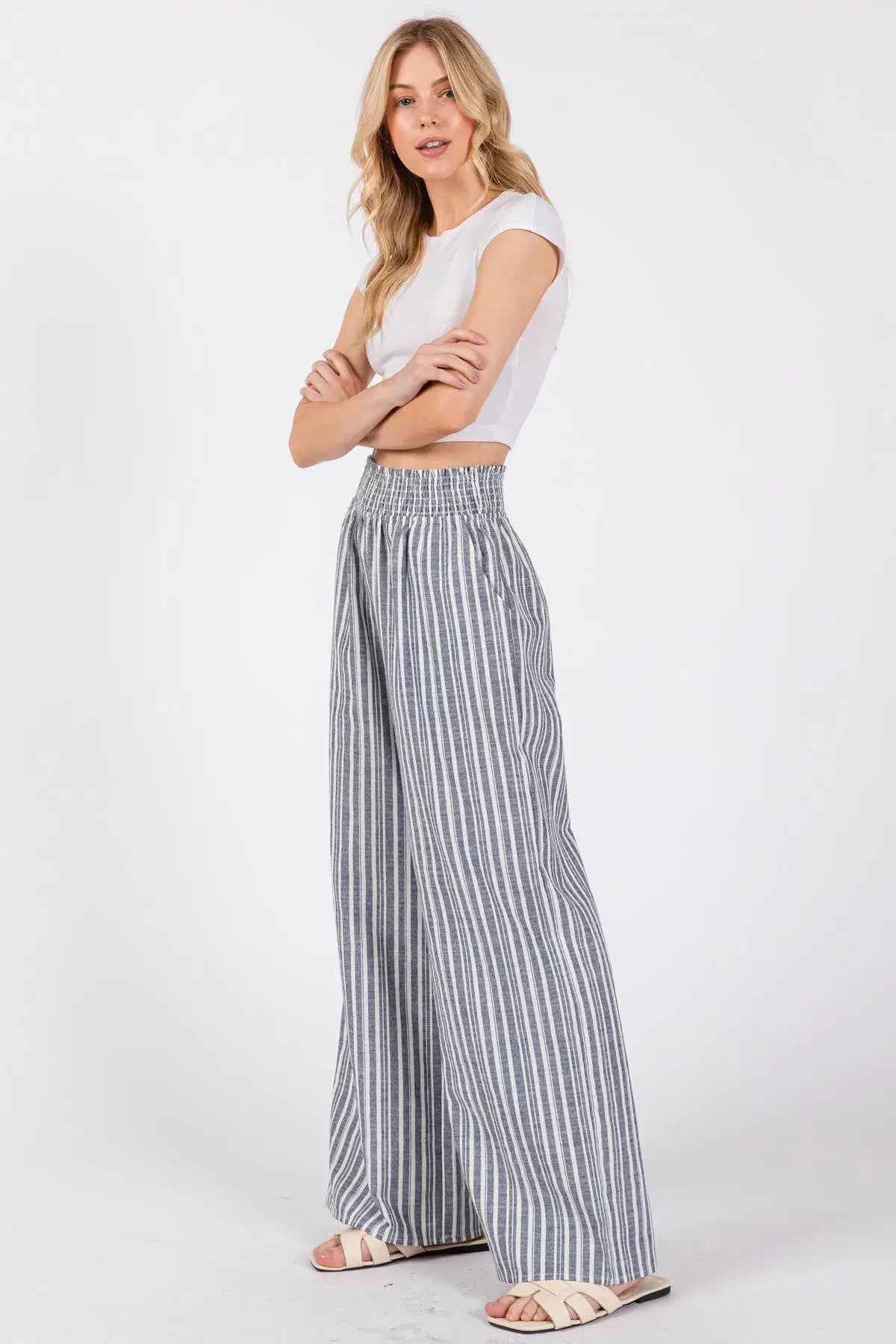 Morgan Striped Pants