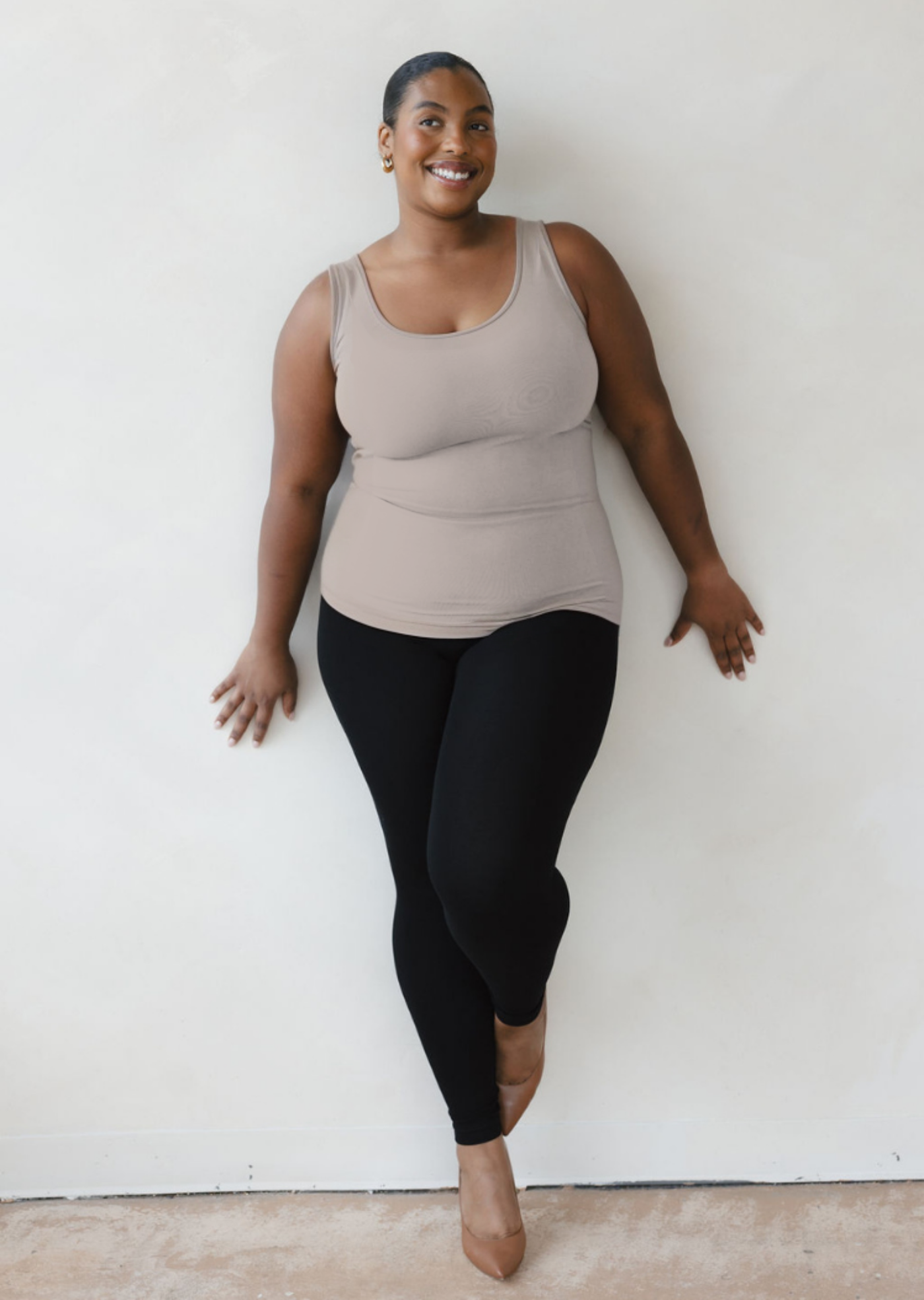 Elizabethn Curvy Reversible Tank