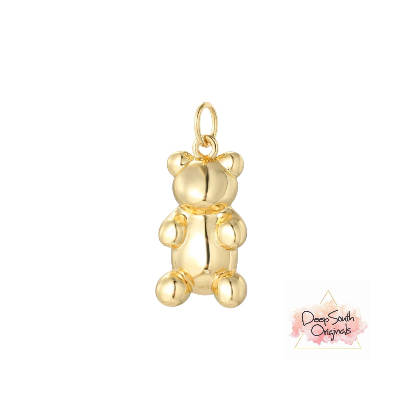 Gummy Bear Charm- Gold Filled