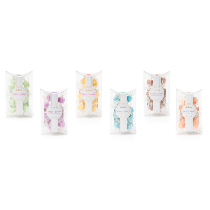 Bonblissity - Mini Me Sugar Cube Candy Scrub - Mango Sorbet