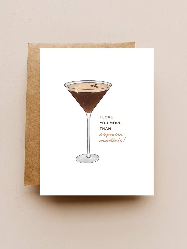 Maddon and Co - Espresso Martini Card