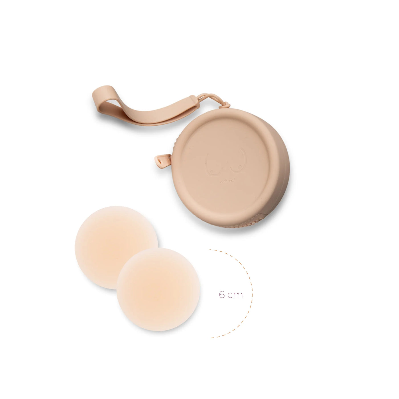 BOOB-EEZ Deluxe Duo Silicone Travel Case