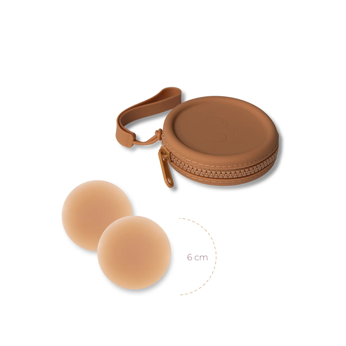 BOOB-EEZ Deluxe Duo Silicone Travel Case
