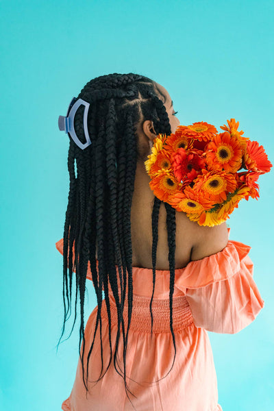 TELETIES - Open Hair Clip | Large | Hampton Bay