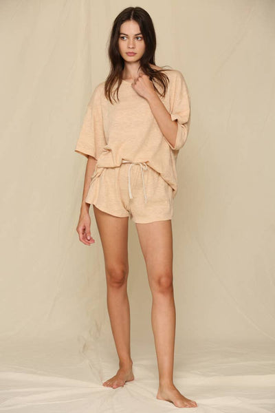 Hanna Set - Short Sleeve Top and Shorts Set