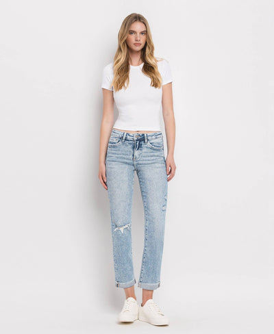 Lovervet - Cuffed Denim with Tummy Control