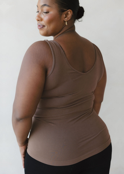 Elizabethn Curvy Reversible Tank
