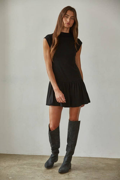 Eloise Black Mini Dress