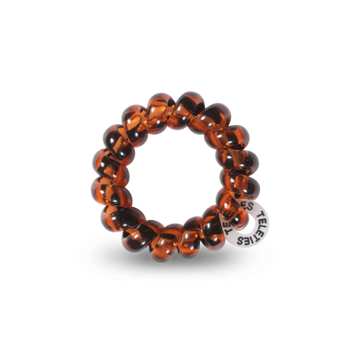 TELETIES - Spiral Hair Coils | Tiny | Tortoise Hair Ties