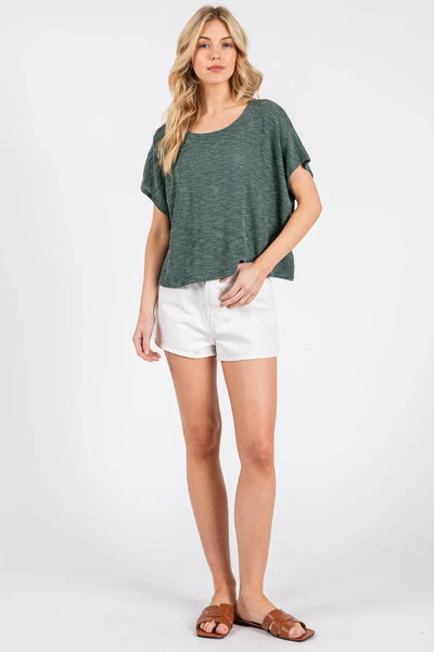 Tiffani Boxy Top