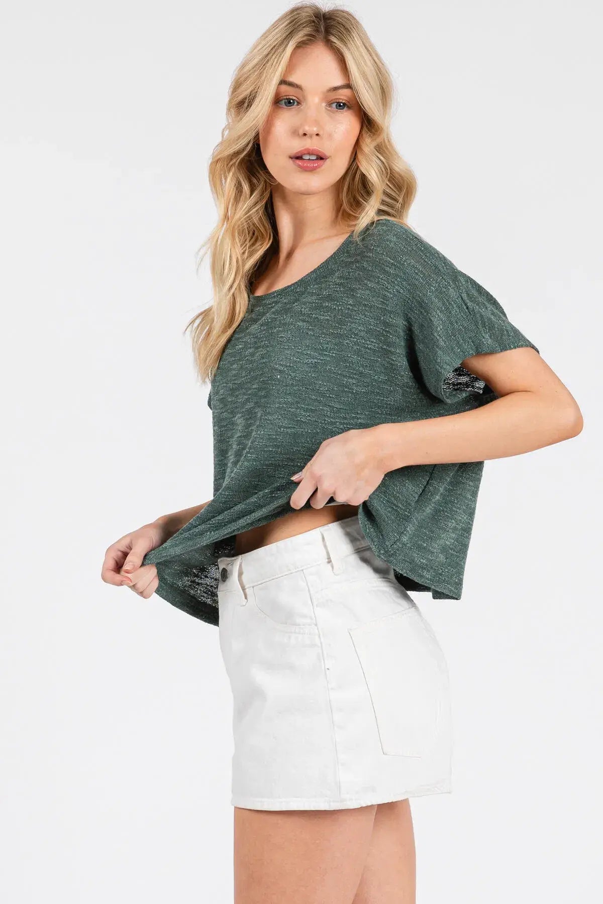 Tiffani Boxy Top