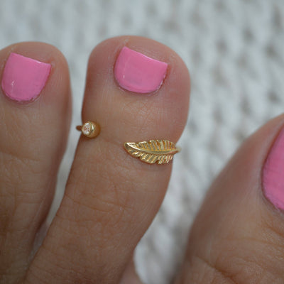 Sami Jewels - Ava Toe Ring: Gold