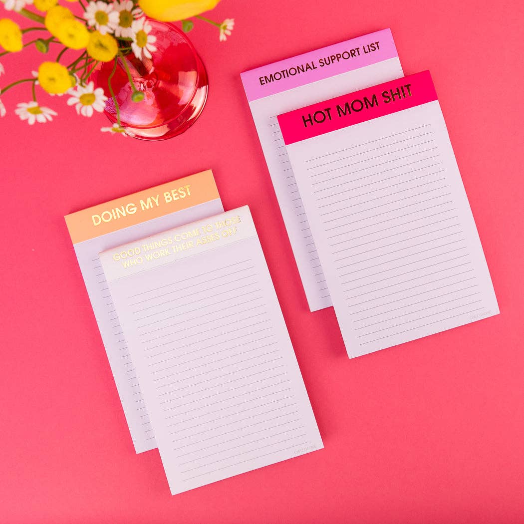 Chez Gagné - Hot Mom Shit  - Lined Notepad