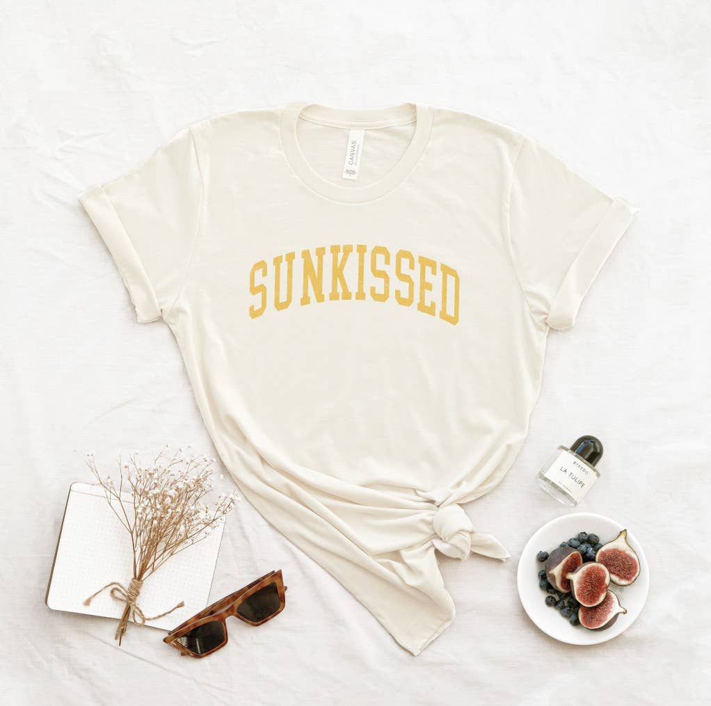 SUNKISSED Graphic Tee - Ivory