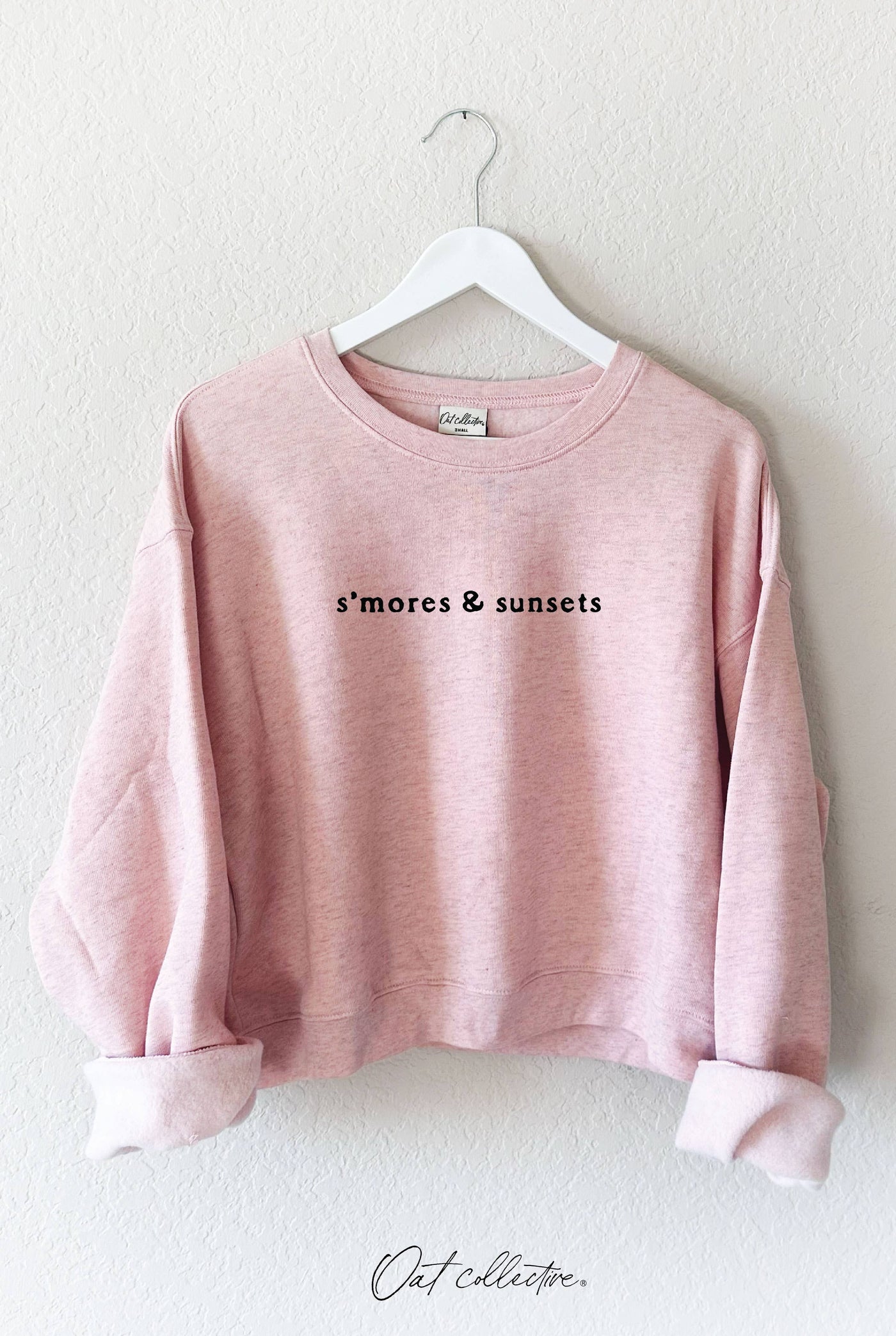OAT COLLECTIVE - S'MORES AND SUNSETS Mid Graphic Sweatshirt