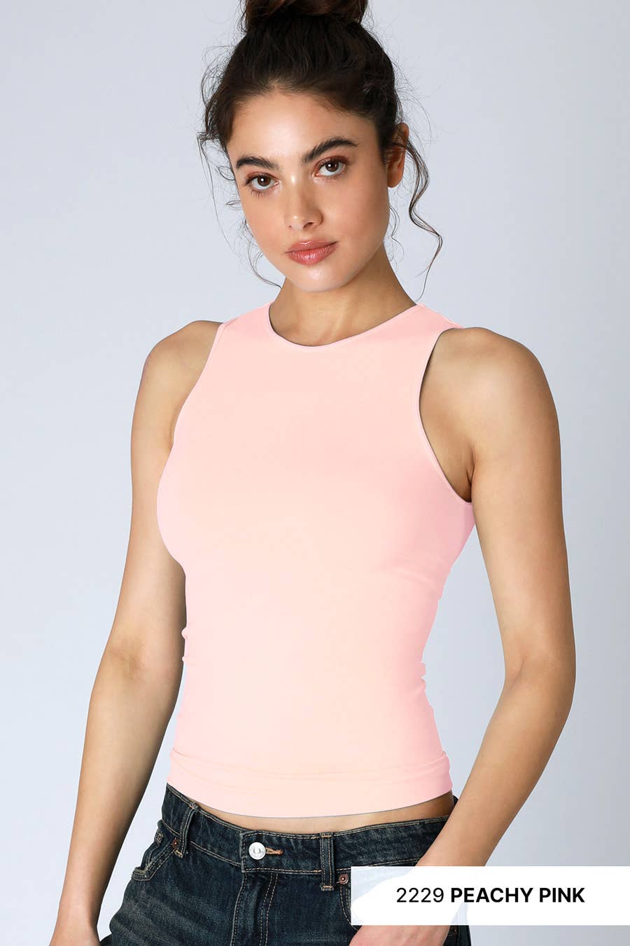 Elizabeth High Neck Tank