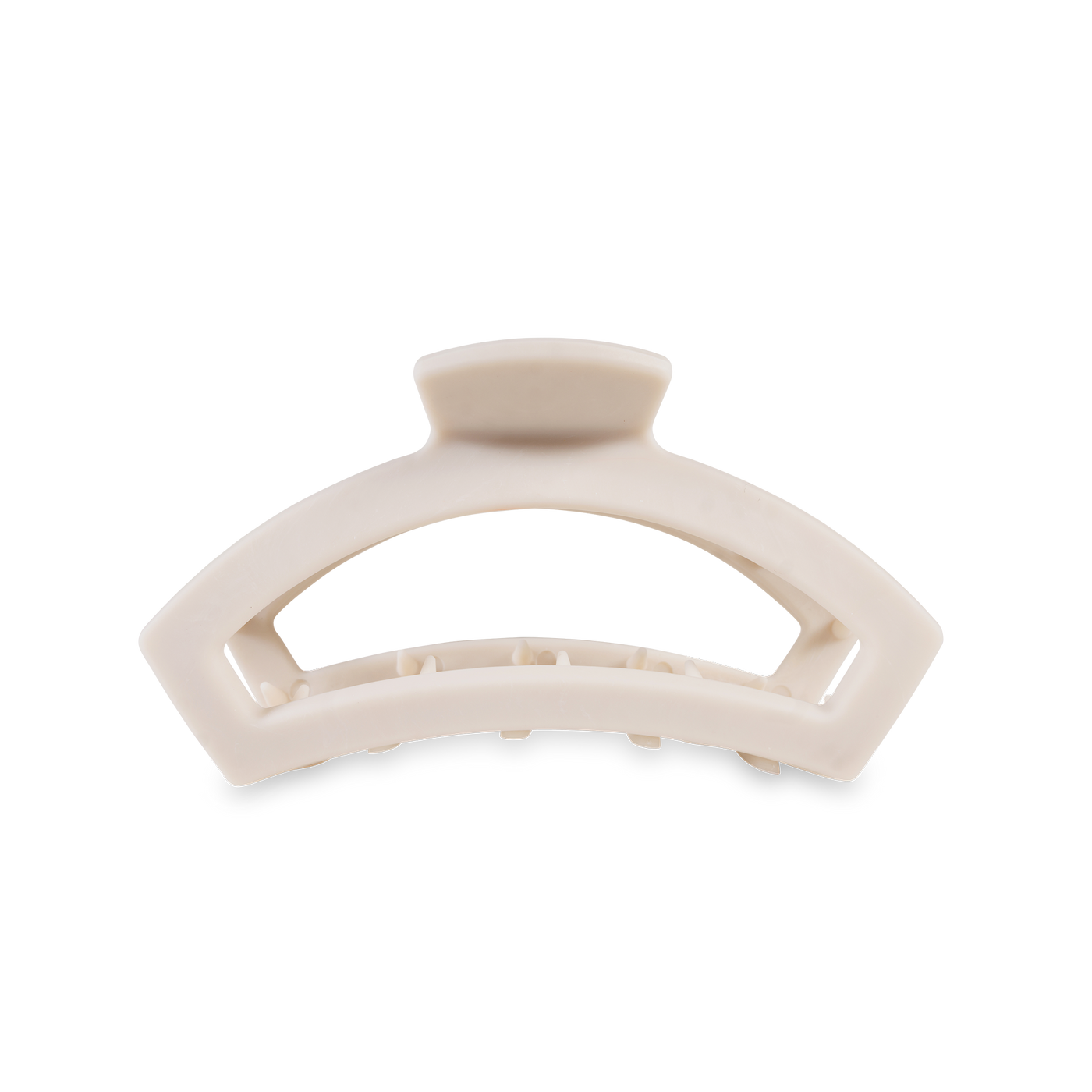 TELETIES - Open Hair Clip | Small | Toasted