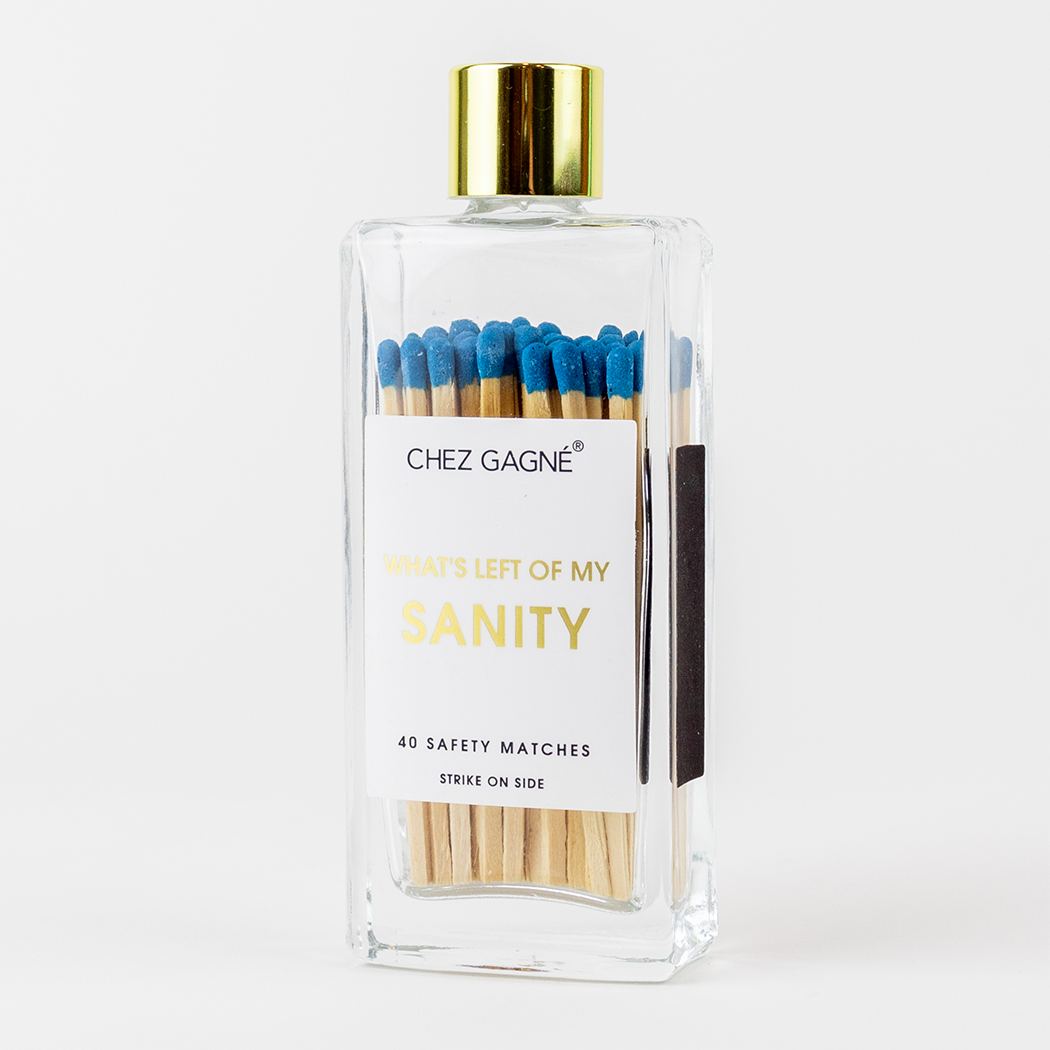 Left of My Sanity Matches - Blue