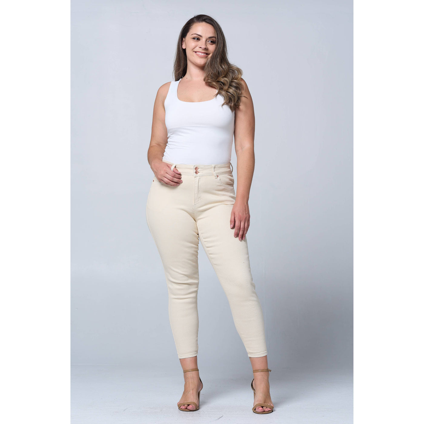 Blue Turtle - Plus Size Tummy Tuck Butt Lift Skinny Jean PH3502X Dark