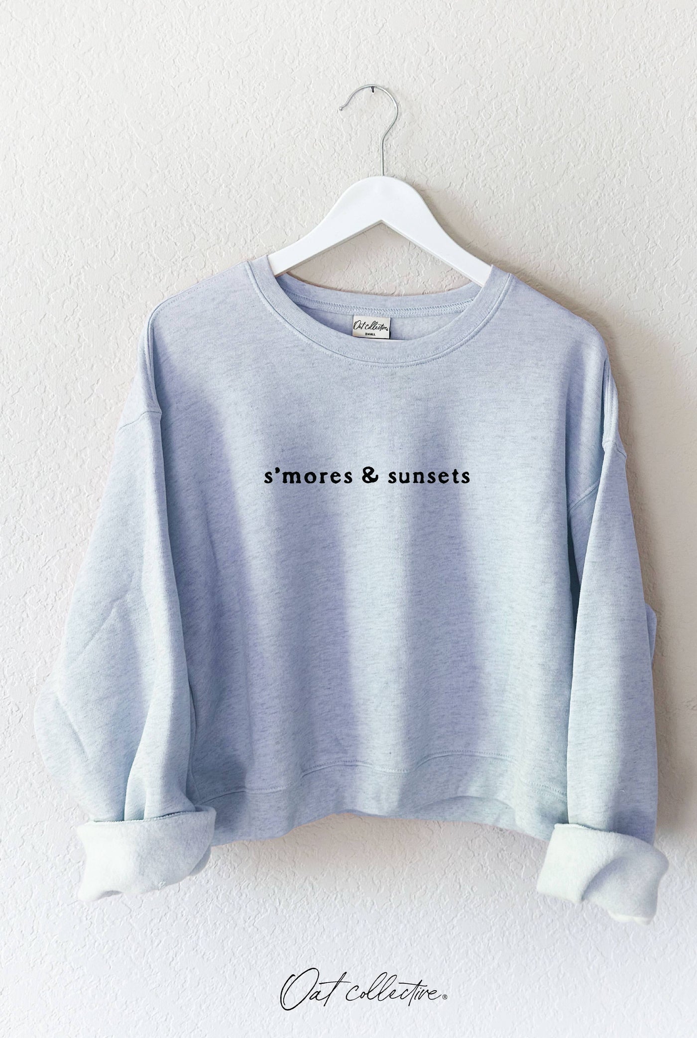 OAT COLLECTIVE - S'MORES AND SUNSETS Mid Graphic Sweatshirt