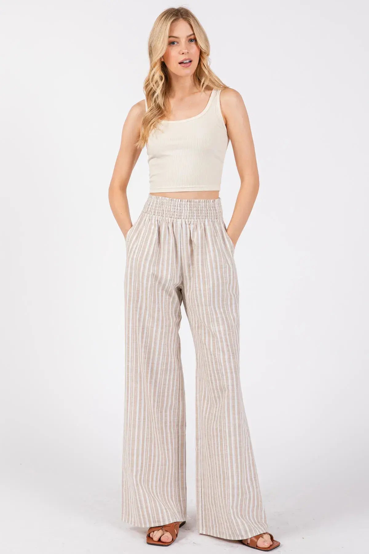 Morgan Striped Pants