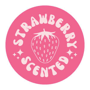 Lavender Stardust - Roll-on Shimmer STRAWBERRY SCENTED Pink