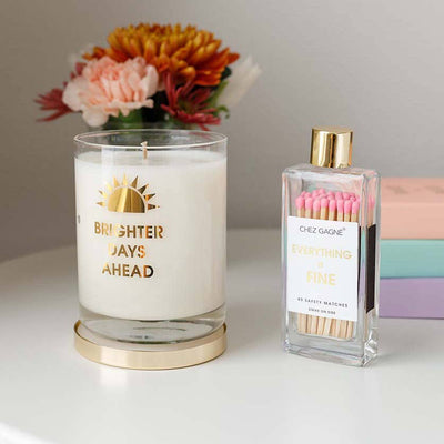 Everything is Fine Matches - Light Pink
