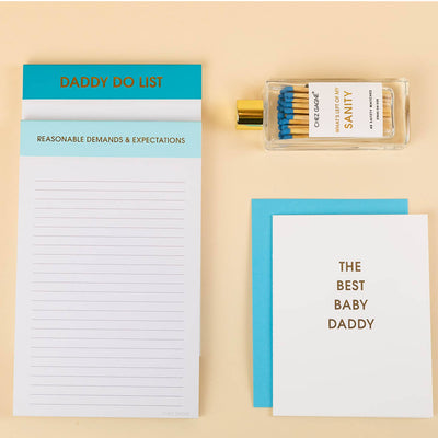 Card - Best Baby Daddy - Father's Day Letterpress