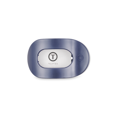 TELETIES - Round Flat Hair Clip | Small | Hampton Bay