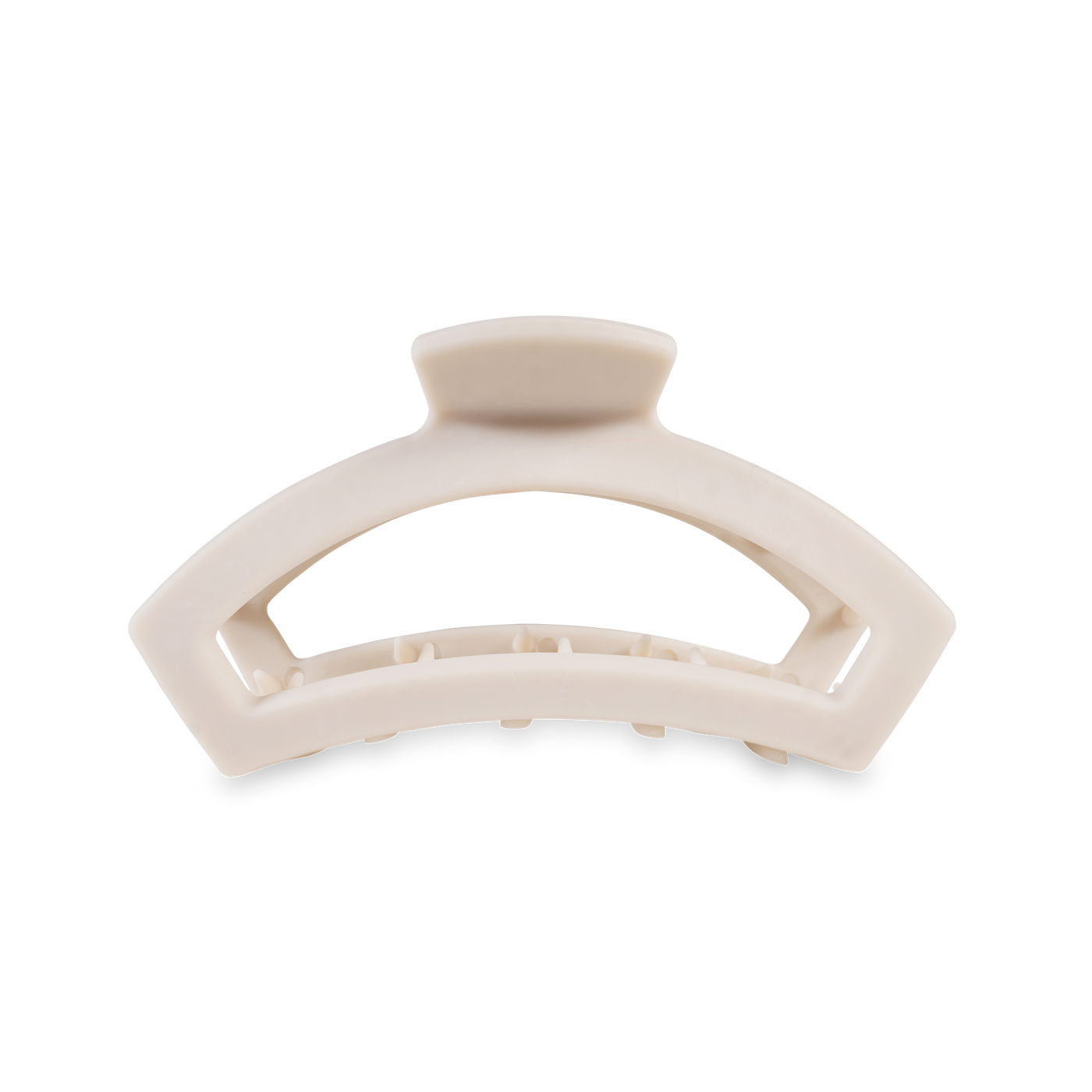 TELETIES - Open Hair Clip | Med. |  Toasted
