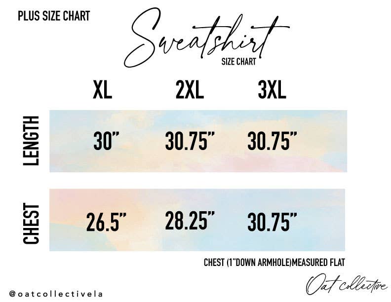 FOREVER CHASING SUNSETS  Cuvy Sweatshirt