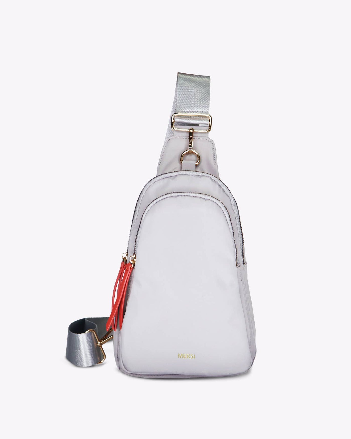 MERSI - Abi Sling Nylon Bag - Grey