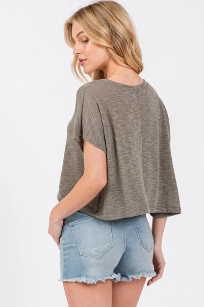 Tiffani Boxy Top