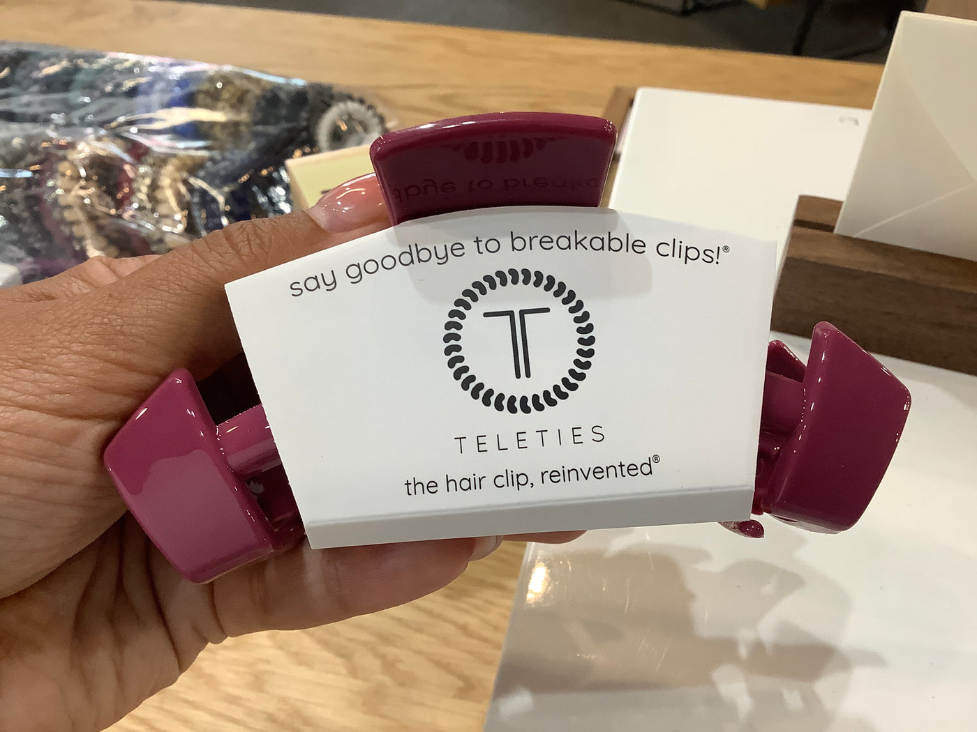 TELETIES-  Open Claw Clips