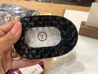 TELETIES - Oval Round Flat Clips