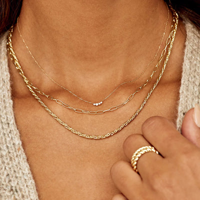 Gorjana : Parker Mini Necklace- Gold
