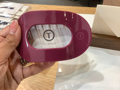 TELETIES - Oval Round Flat Clips