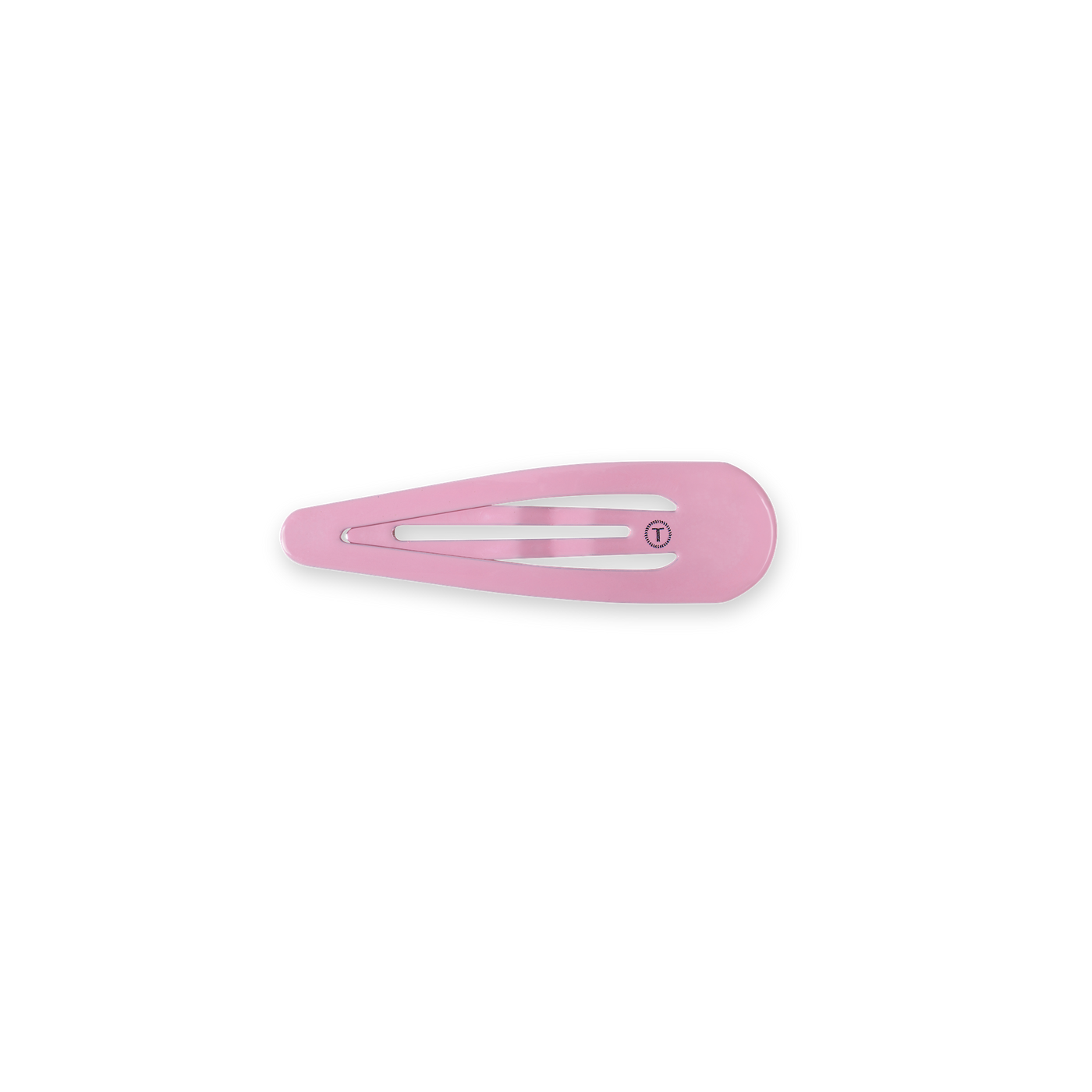 TELETIES - Snap Clip | Pearly Pink | 6 Count