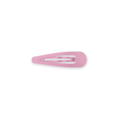 TELETIES - Snap Clip | Pearly Pink | 6 Count