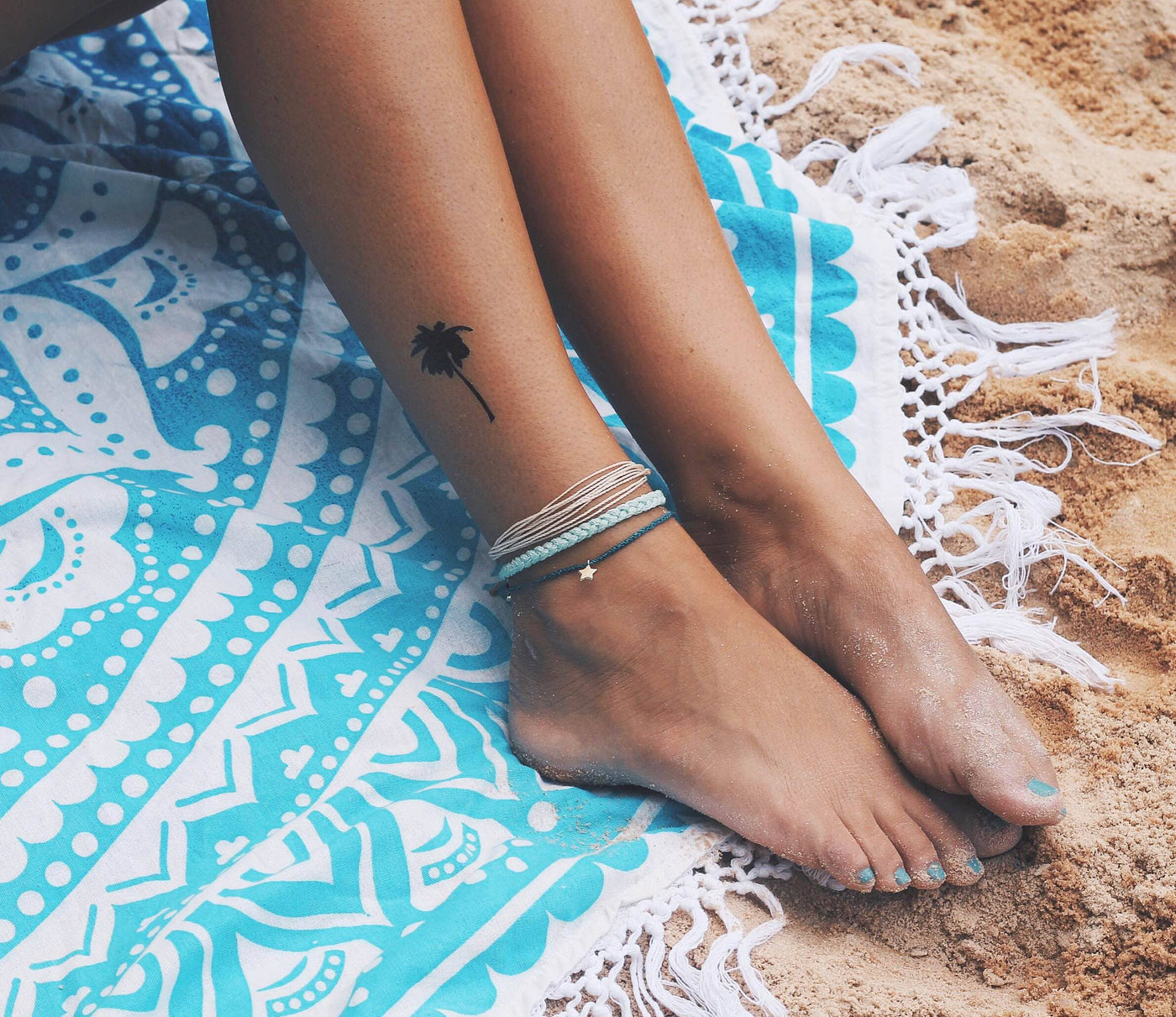 INKED by Dani - The Beach Bum Temporary Tattoo Pack