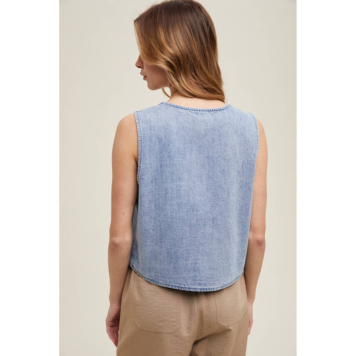 Alyssa Denim Vest