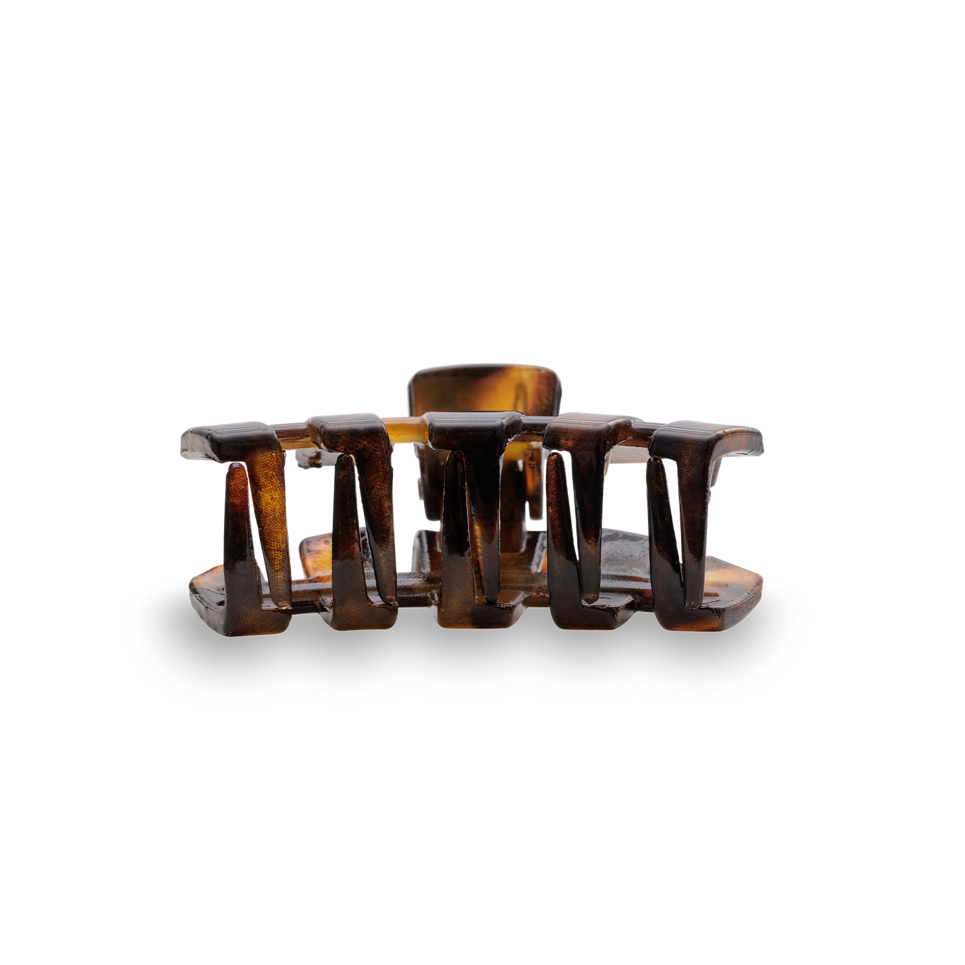 TELETIES - Classic Hair Clip | Tiny | Tortoise