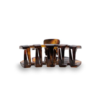 TELETIES - Classic Hair Clip | Tiny | Tortoise