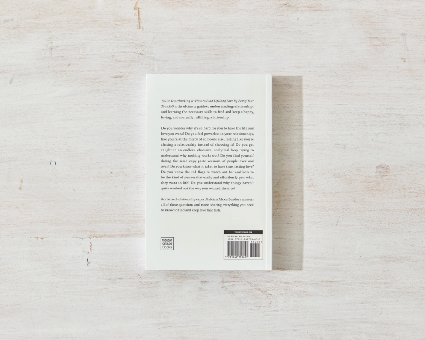 Thought Catalog - You're Overthinking It - book