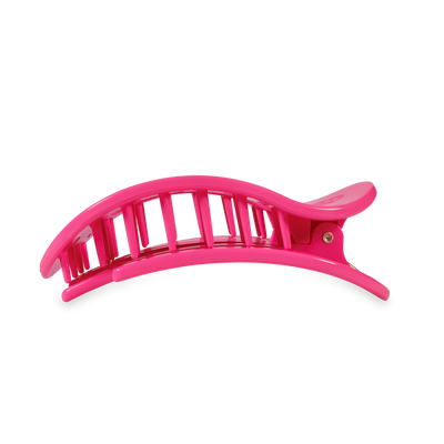 TELETIES - Flat Round Hair Clip | Large | Tropical Punch
