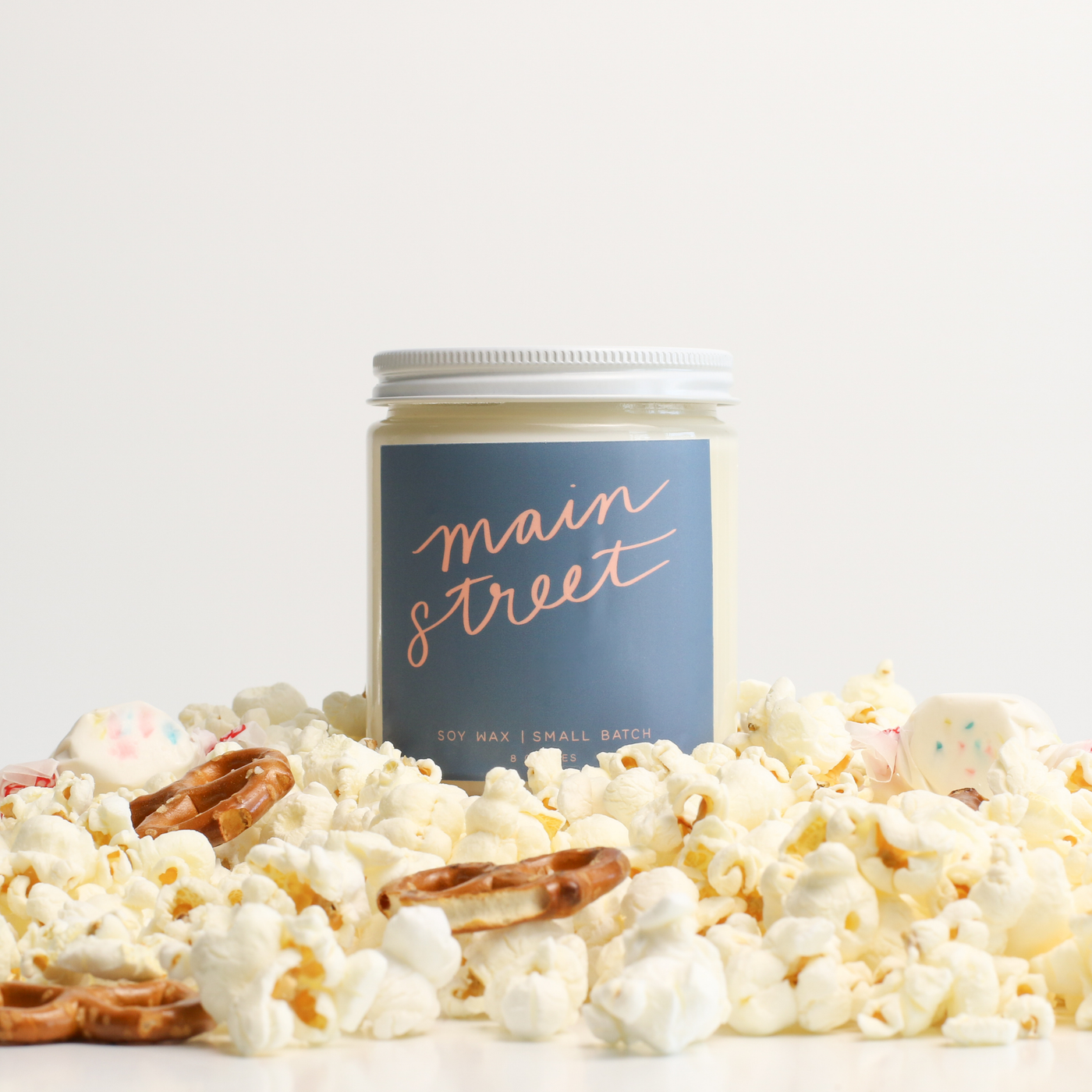 Poured Goods - Main Street: 8 oz Soy Wax - Small Batch Candles