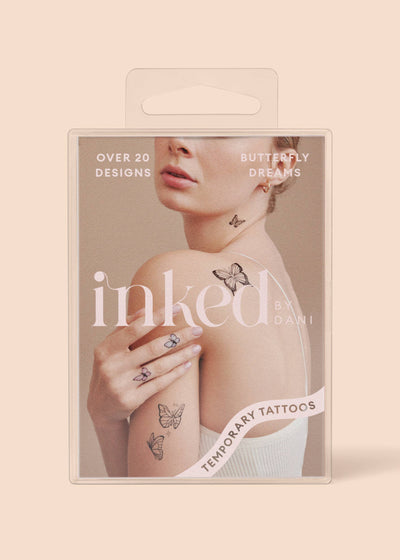 INKED by Dani - Butterfly Dreams Temporary Tattoo Pack