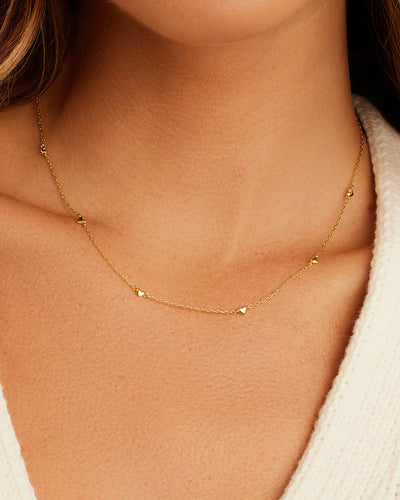 Gorjana : Amour Necklace - Gold